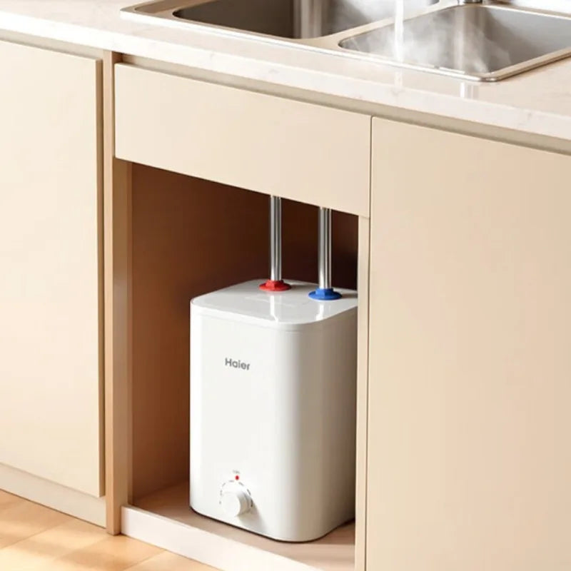 Haier Mini Kitchen Water Heater 2200W Fast Heating Large Water Volume Home Kitchen Under-Sink Small Storage Water Heater