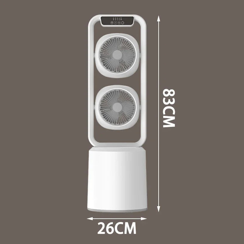 Turbo Exhaust Fans Powerful Multifunctional Living Room Small Silent Fan Remote Control Kitchen Wireless Household Power Tools