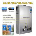 Propane Gas Heater Instant Water Heater 10/12/16/18L Water Heater 36KW Tank Tankless Stainless Steel Water Heater LPG/Nature Gas