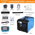 5KW 12V 24V 220V Diesel Heater 3in1 System Parking Air Heater with Wireless LCD Remote Control Professional Multi Voltage Heater